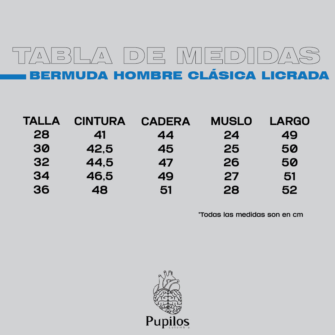 Bermuda Clásica Stretch