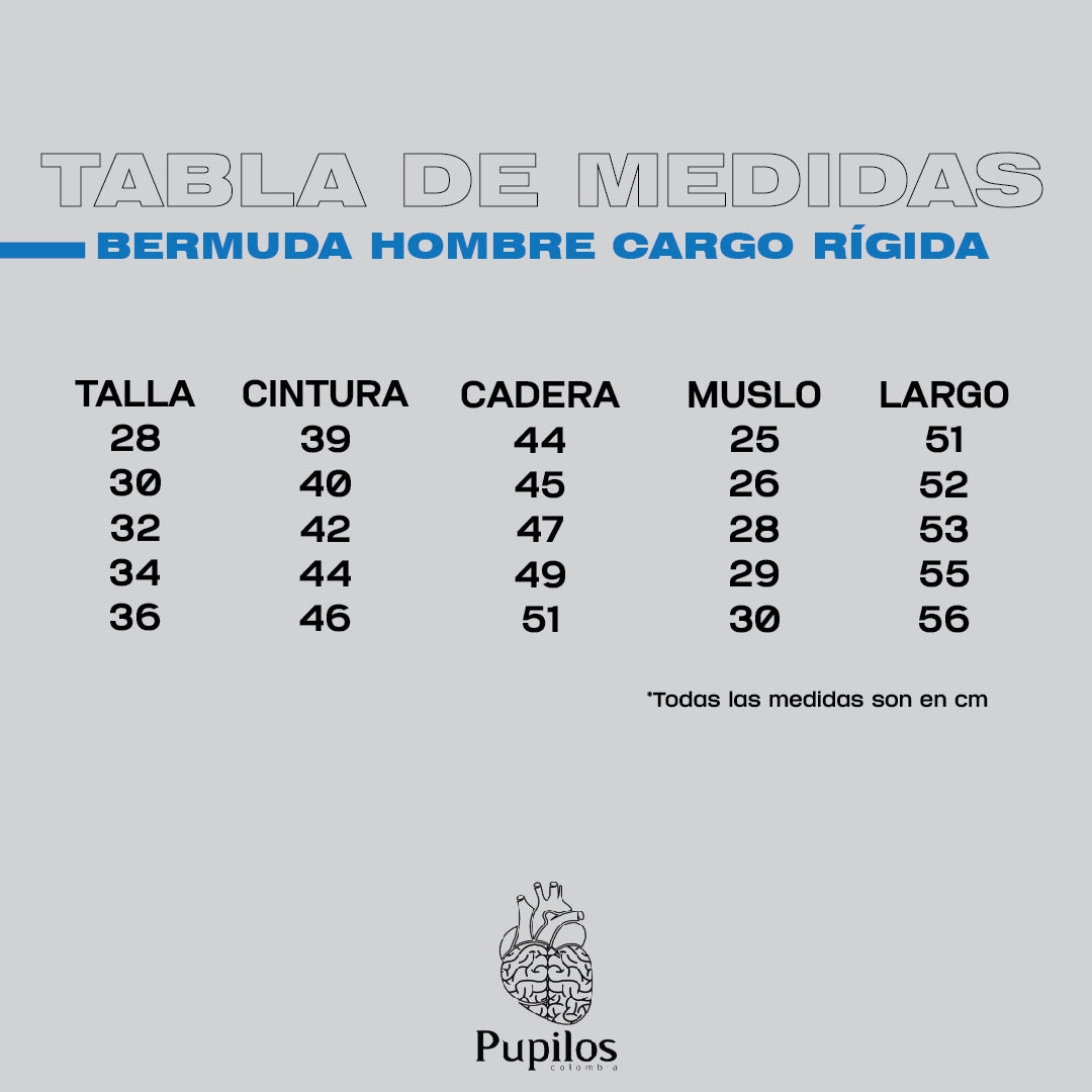Bermuda Cargo Estructurada