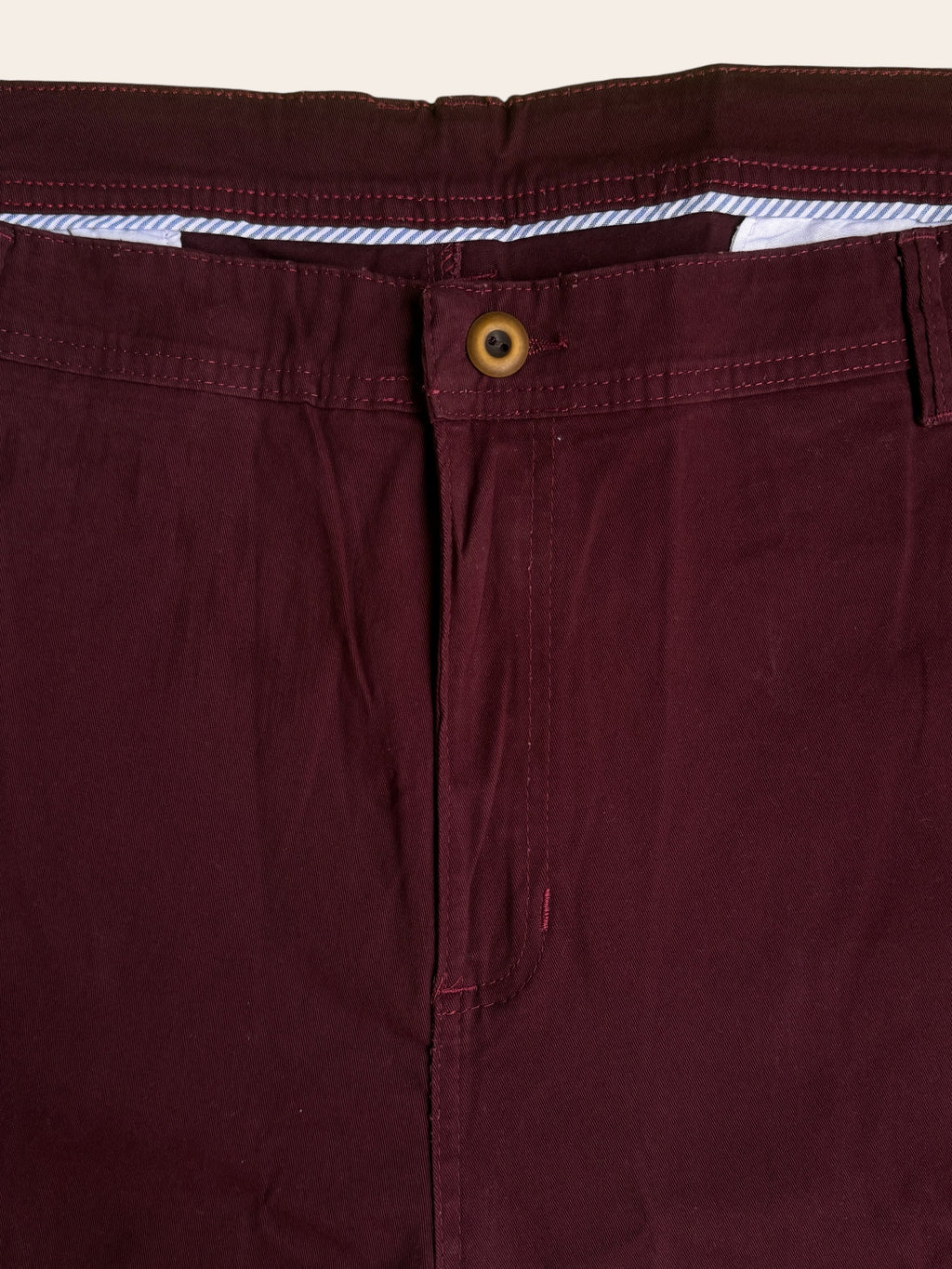 Pantalón Dril Clasicc Vinotinto