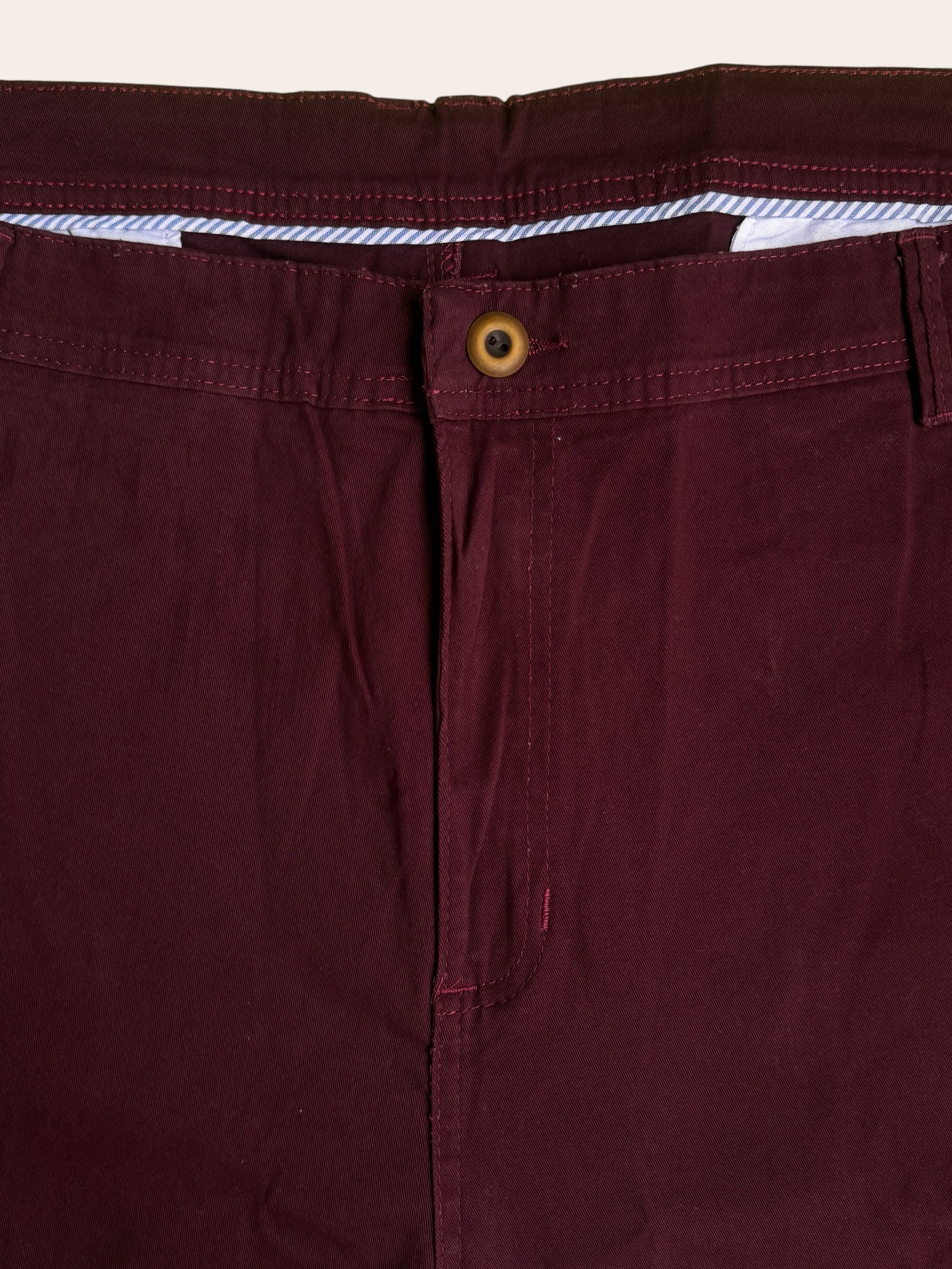 Pantalón Dril Clasicc Vinotinto