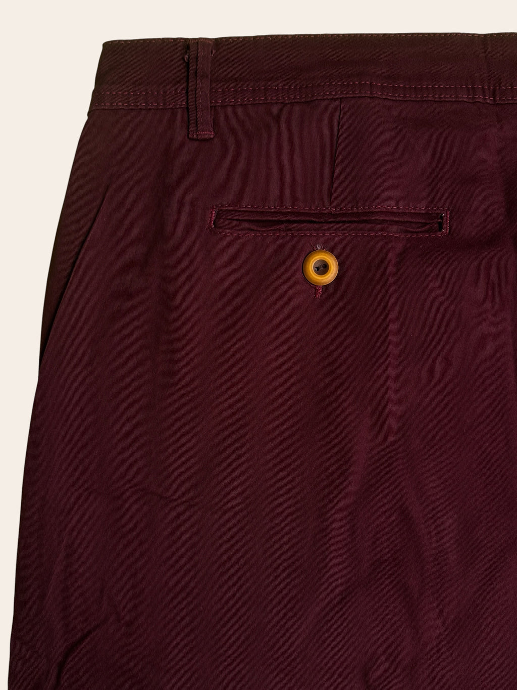 Pantalón Dril Clasicc Vinotinto