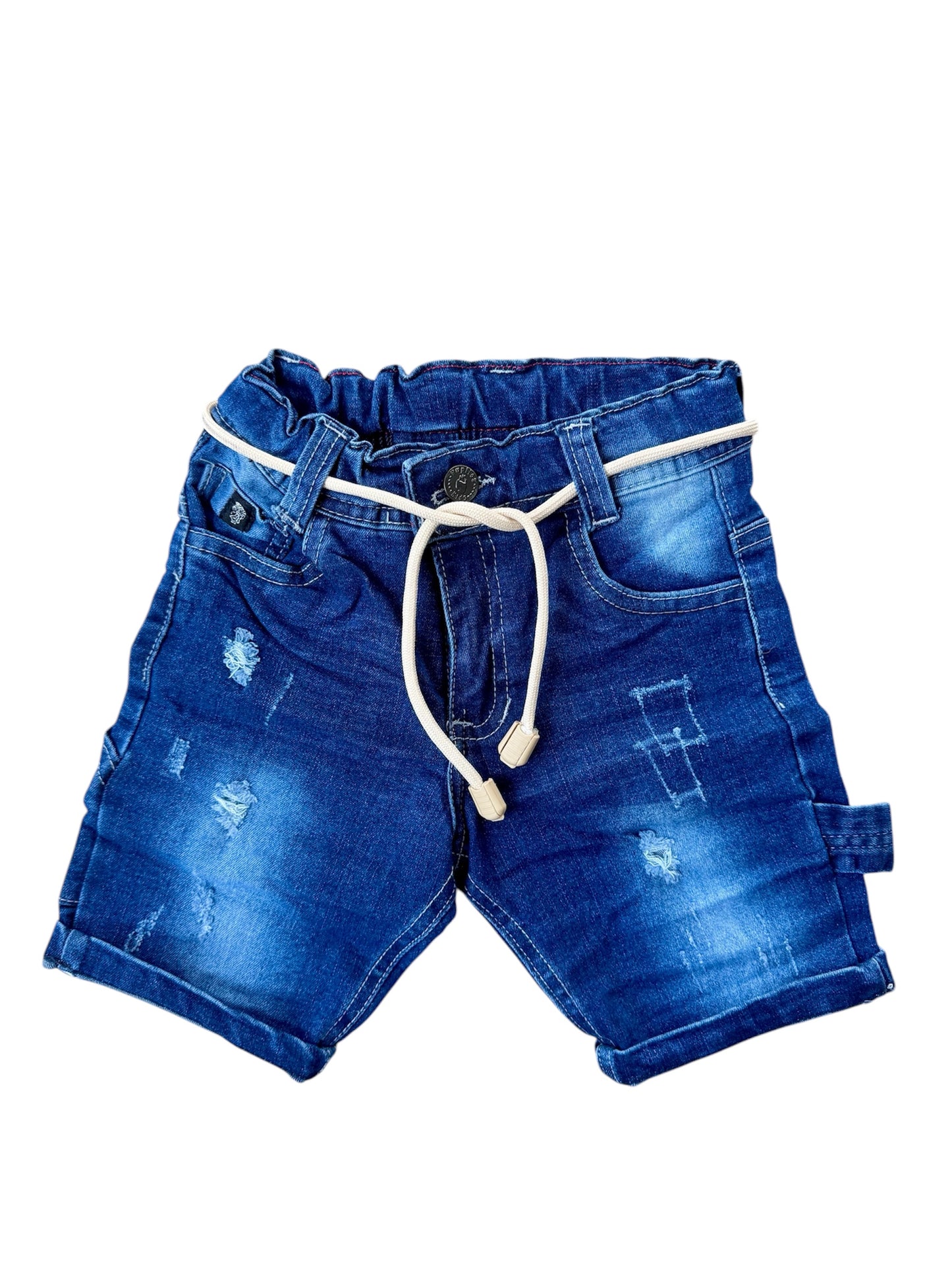 Bermuda Niño Tiras Stretch