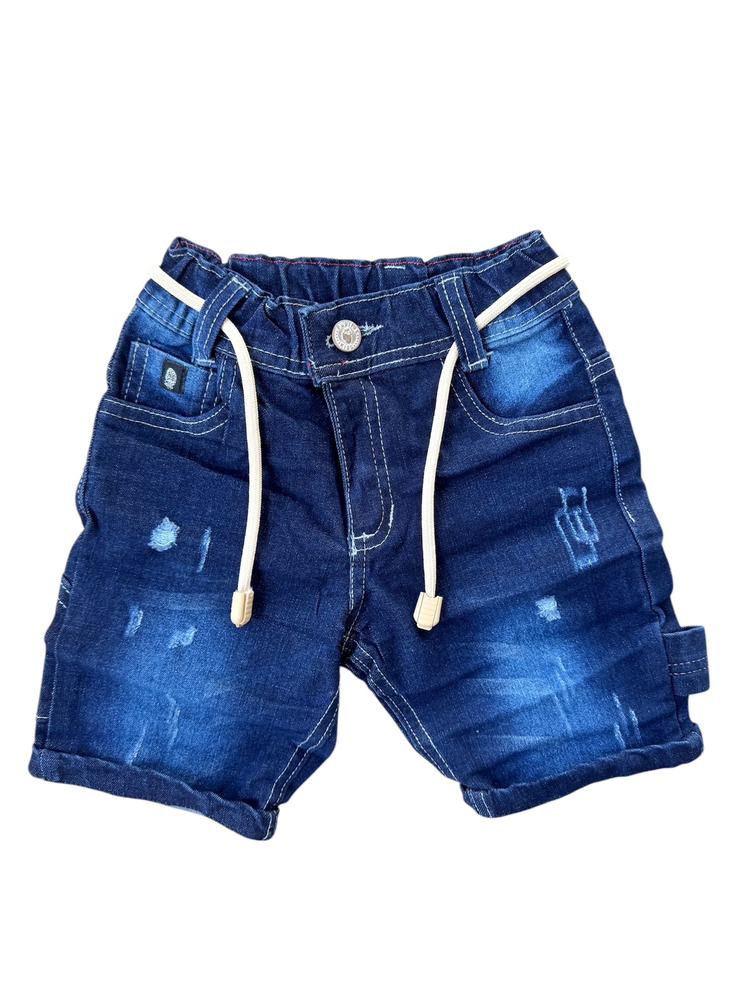 Bermuda Niño Tiras Stretch