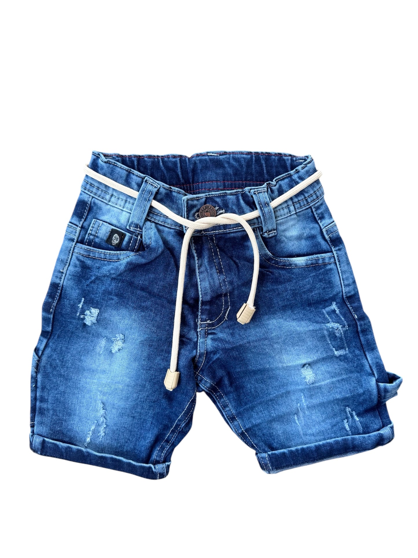 Bermuda Niño Tiras Stretch